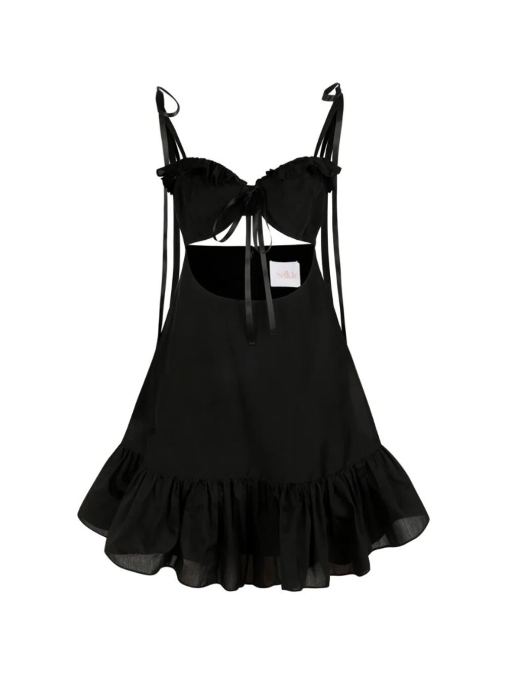Selkie Raven Slip Dress - XXS - GUC